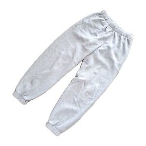 Brandy Melville Women's Gray Sweat Pants Baggy Rosa Jogger One Size Stretch Prep